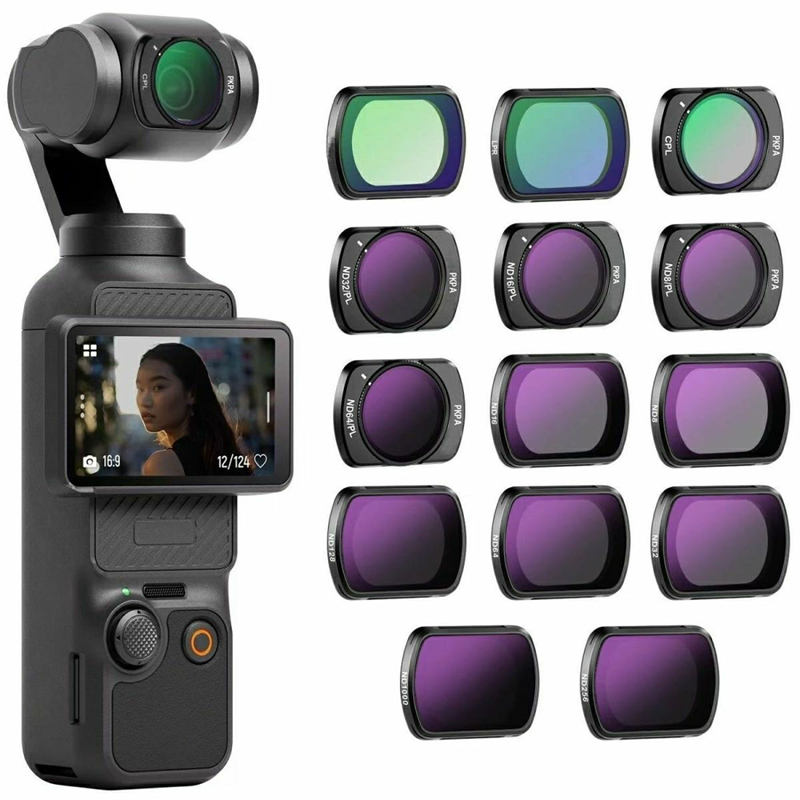 Drone Kit With Camera - For DJI OSMO POKET 3/4 UV
