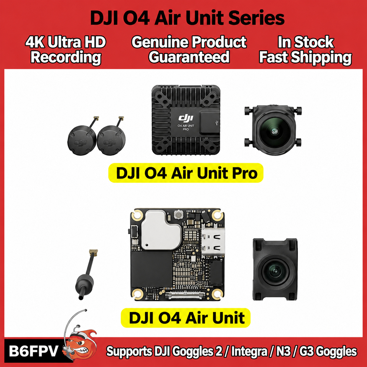 DJI O4 Air Unit Series Flagshi – Drone Kit Long Range recenzja i cena